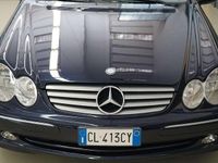 Usata Mercedes CLK320 Elegance 218 CV (160 kW) 2003 Blu/azzurro Cabrio