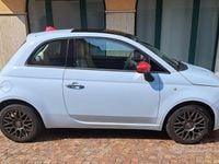 Usata Fiat 500 Lounge 101 CV (74 kW) 2009 Blu/azzurro Utilitaria