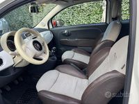 Usata Fiat 500C 69 CV (50 kW) 2011 Bianco(met.) Cabrio