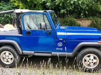 Usata Jeep Wrangler 184 CV (135 kW) 1995 Blu SUV