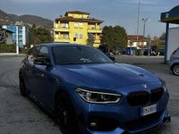 Usata BMW 116 M Performance 109 CV (80 kW) 2018 Blu Utilitaria