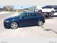 Usata Audi A3 Business 131 CV (96 kW) 2020 Blu/azzurro Berlina