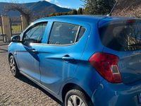 Usata Opel Karl 75 CV (55 kW) 2015 Blu Utilitaria