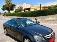 Usata Mercedes C220 Avantgarde 170 CV (125 kW) 2011 Blu/azzurro Coupé