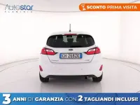 Begagnad Ford Fiesta Titanium 125 HK (91 kW) 2022 Vit Halvkombi