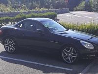 Usata Mercedes SLK200 184 CV (135 kW) 2011 Nero Cabrio
