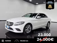 Usata Mercedes C220 Executive 194 CV (142 kW) 2020 Bianco Berlina