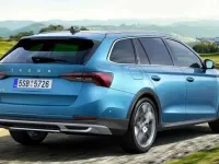 Nuova Skoda Octavia Style 204 CV (150 kW) 2025 Argento Station wagon