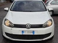 Usata VW Golf VI Highline 122 CV (89 kW) 2011 Bianco Utilitaria