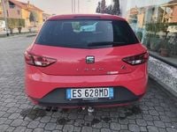 Usata Seat Leon FR 150 CV (110 kW) 2013 Rosso Berlina