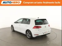 Usata VW Golf VII Sport 125 CV (91 kW) 2018 Bianco Berlina