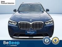 Usata BMW X3 Comfort Edition 190 CV (139 kW) 2021 Blu metallizzato SUV