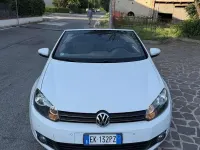 Usata VW Golf Cabriolet 105 CV (77 kW) 2011 Bianco Cabrio