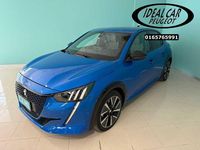 Usata Peugeot e-208 GT 56 kW (77 CV) 2021 Blu Utilitaria