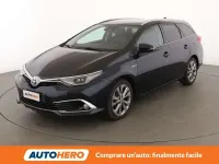 Usata Toyota Auris Hybrid Lounge 136 CV (100 kW) 2017 Nero Station wagon