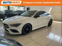 Usata Mercedes CLA200 AMG line 150 CV (110 kW) 2022 Bianco Coupé