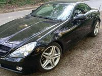 Gebraucht Mercedes SLK200 184 PS (135 kW) 2009 Schwarz Cabrio