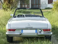 Usata Mercedes 230 150 CV (110 kW) 1965 Argento Cabrio