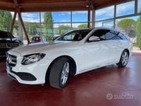 Usata Mercedes E220 Exclusive 194 CV (142 kW) 2017 Bianco Station wagon
