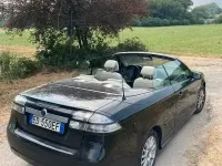 Usata Saab 9-3 150 CV (110 kW) 2010 Nero Cabrio