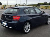 Usata BMW 120 Luxury Line 184 CV (135 kW) 2012 Blu/azzurro Utilitaria