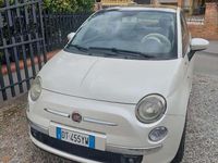 Usata Fiat 500 Lounge 75 CV (55 kW) 2009 Bianco Utilitaria