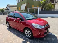 Usata Citroën C3 Exclusive 68 CV (50 kW) 2014 Rosso Berlina