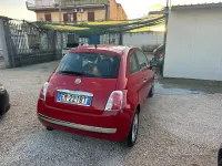 Usata Fiat 500 Lounge 69 CV (50 kW) 2012 Rosso Utilitaria