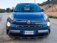 Begagnad Fiat 500L Cross 120 HK (88 kW) 2018 Blå Minibuss