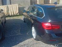 Usata BMW 316 Sport Line 116 CV (85 kW) 2016 Nero Station wagon