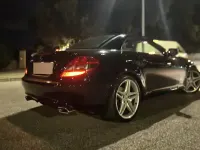 Usata Mercedes SLK200 184 CV (135 kW) 2009 Nero Cabrio