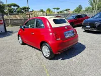 Usata Fiat 500C Pop 69 CV (50 kW) 2019 Rosso Cabrio