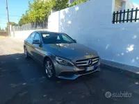 Usata Mercedes C200 136 CV (100 kW) 2015 Bluazzurro Berlina