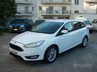 Usata Ford Focus Titanium 120 CV (88 kW) 2018 Bianco Station wagon