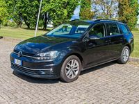 Usata VW Golf VII Executive 115 CV (84 kW) 2017 Nero Station wagon