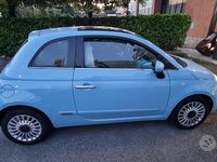 Usata Fiat 500 Lounge 69 CV (50 kW) 2011 Blu Utilitaria