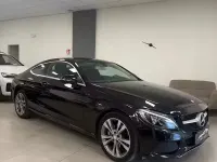 Usata Mercedes C220 Premium 170 CV (125 kW) 2016 Nero Coupé