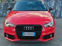 Usata Audi A1 S-Line 90 CV (66 kW) 2014 Rosso Utilitaria