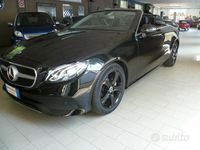 Usata Mercedes E220 Business 194 CV (142 kW) 2021 Nero Cabrio