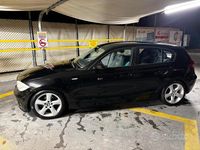 Usata BMW 120 163 CV (119 kW) 2005 Nero Utilitaria