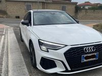 Usata Audi A3 S-Line 150 CV (110 kW) 2021 Bianco Berlina