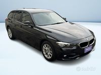 Usata BMW 318 Advantage 149 CV (109 kW) 2017 Nero Station wagon
