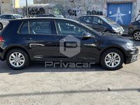 Usata VW Golf VII Trendline 110 CV (80 kW) 2018 Nero Utilitaria