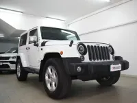 Usata Jeep Wrangler Unlimited Sahara 200 CV (147 kW) 2014 Bianco SUV