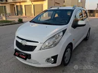Usata Chevrolet Spark LS 68 CV (50 kW) 2010 Bianco Utilitaria