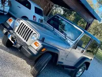 Usata Jeep Wrangler 118 CV (86 kW) 2001 Grigio SUV