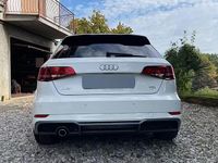 Usata Audi A3 S-Line 110 CV (80 kW) 2017 Bianco Berlina