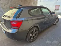 Usata BMW 118 Sport Line 143 CV (105 kW) 2014 Grigio Utilitaria