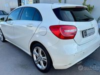 Usata Mercedes A180 109 CV (80 kW) 2015 Bianco Berlina