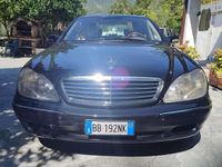 Usata Mercedes S320 224 CV (164 kW) 1999 Nero Berlina